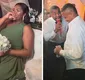 
                  Esposa de Davi Brito arma pedido de casamento para Raquel em cerimônia