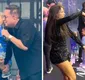 
                  Filhos de Virginia e Zé Felipe roubam a cena em show de Leonardo; veja