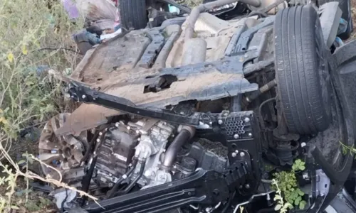 
				
					Batida de carro com carretas mata quatro pessoas na Bahia
				
				