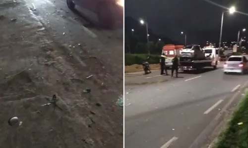 
				
					Capotamento deixa ferido na Avenida 29 de Março, em Salvador
				
				