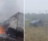Duas pessoas ficam feridas em acidente na BR-324