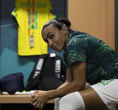 Marta afirma que o Brasil lutará com a Jamaica pela vaga nas oitavas