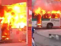 Suspeitos morrem em confronto e ônibus é incendiado em São Cristóvão