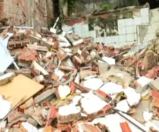 Imóvel desaba em bairro de Salvador e causa danos em casas vizinhas