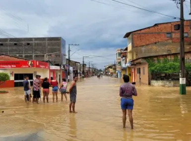 Chuva na Bahia: número de cidades afetadas chega a 62