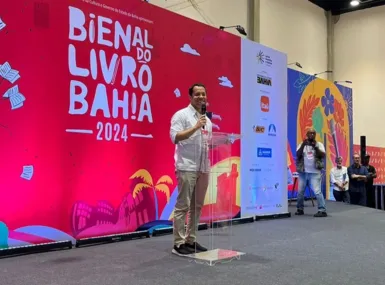 Com Itamar Vieira Júnior, Arena Jovem abre Bienal do Livro Bahia 2024