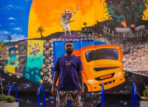 Spray Cabuloso muda cenário urbano com pinturas que exaltam o negro