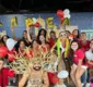 
                  Lore Improta ganha festa em aeroporto após título da Viradouro