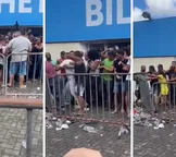 Bahia x Flamengo: torcedores brigam na fila por ingressos; veja vídeo