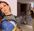 Anitta faz ritual de limpeza espiritual em nova mansão de luxo; veja