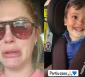 Bárbara Evans atualiza quadro de saúde do filho de 1 ano após susto