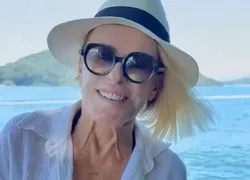 Ana Maria Braga faz rara aparição com a filha e netos em folga; veja