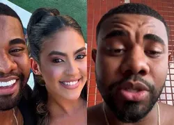 Davi Brito detalha ameaças de ex-namorada após denúncia: 'Risco'
