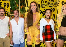 Famosos lotam área VIP do show de Lady Gaga; veja fotos