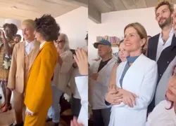 Quem é Júlia Anquier, filha de Débora Bloch que se casou com cantora