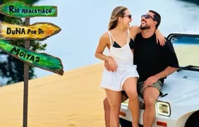 'BBB 25': Renata e Maike curtem viagem romântica no Ceará; veja fotos