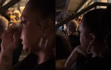 Preta Gil chora ao assistir show de Gilberto Gil em Salvador; vídeo