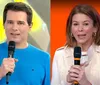 Celso Portiolli faz pedido especial para Daniela Beyruti no SBT