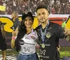 Esposa de Matheuzinho manda indireta a técnico do Vitória após derrota