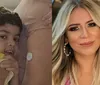Filho de Marília Mendonça surge com sensor após diagnóstico de doença
