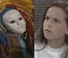 Pai de Bia em A Viagem? Descubra quem é o palhaço mascarado da novela