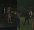 A Fazenda 17: Dudu e Saory somem de festa e levam bronca da produção
