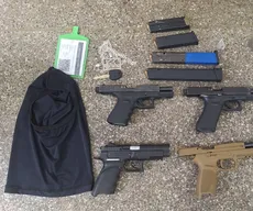 Quatro homens são presos por porte ilegal de armas em cidade na Bahia