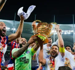 Entre goleada e eliminação, Bahia é pentacampeão nordestino
