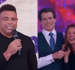 Ronaldo pede emprego no SBT e Daniela Beyruti choca com resposta; veja