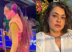 Alinne Rosa faz desabafo e homenageia Preta Gil no ‘Fortal’; VÍDEO