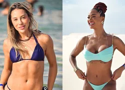 BBB 25: Renata e Aline se reencontram no São João da Thay sem amados