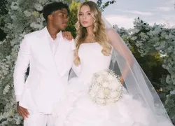 Endrick e Gabriely fazem casamento luxuoso e secreto na Espanha; FOTOS