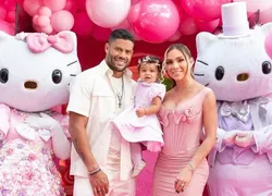 Filha de Hulk ganha festa luxuosa de um ano com bolo de quase 3 metros
