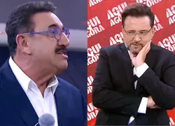 Geraldo Luís ganha presente íntimo de Ratinho e usa ao vivo: 'Fetiche'