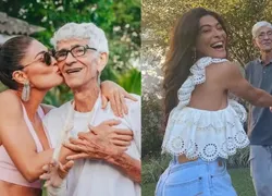 Juliana Paes retoma posto na Viradouro após morte do pai: 'Sonho'
