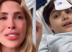 Manu Bahtidão desabafa e atualiza estado de saúde do filho em UTI