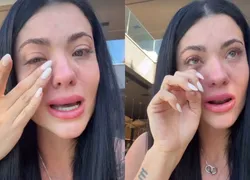 Namorada de Belo chora em meio a polêmica com filho e ex: 'Nada fácil'