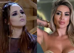 Perlla arma barraco e bate-boca com affair do ex-marido; VÍDEO