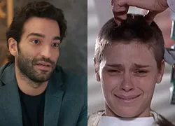 Vale Tudo: Afonso raspa o cabelo e recria cena de 'Laços de Família'