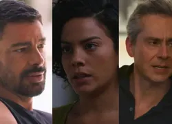 'Vale Tudo': Fátima encurrala Marco Aurélio e dá golpe em César