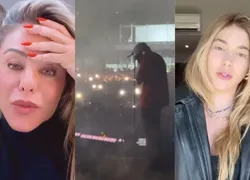 Zé Felipe chora em show após término com Virginia e Poliana dá recado