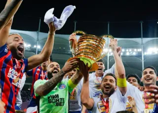 Entre goleada e eliminação, Bahia é pentacampeão nordestino