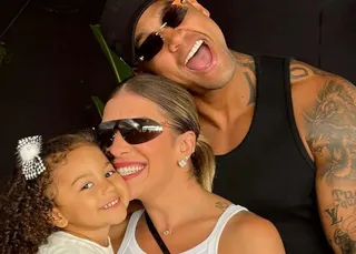 Léo Santana reúne fotos raras em declaração para Lore Improta; veja