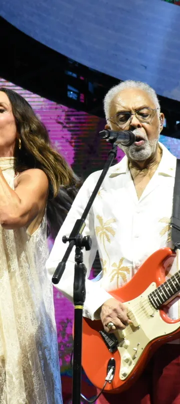Ivete Sangalo se declara para Gilberto Gil após show em Salvador