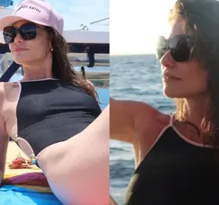 Alinne Moraes abre álbum de fotos raras em Salvador; veja