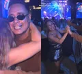 Daniela Mercury dança com Xanddy durante show de Djavan em Salvador