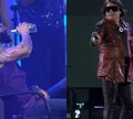 Gusttavo Lima ‘zera’ São João com cadeira em palco da Calcinha Preta
