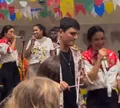 Ivete Sangalo rouba a cena em festa junina da escola das filhas; VÍDEO