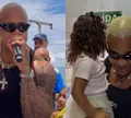 Léo Santana leva filha com Lore Improta para trio em Arrastão; VÍDEO