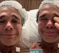 Netinho chora em hospital e desabafa após volta do câncer: 'Desafios'